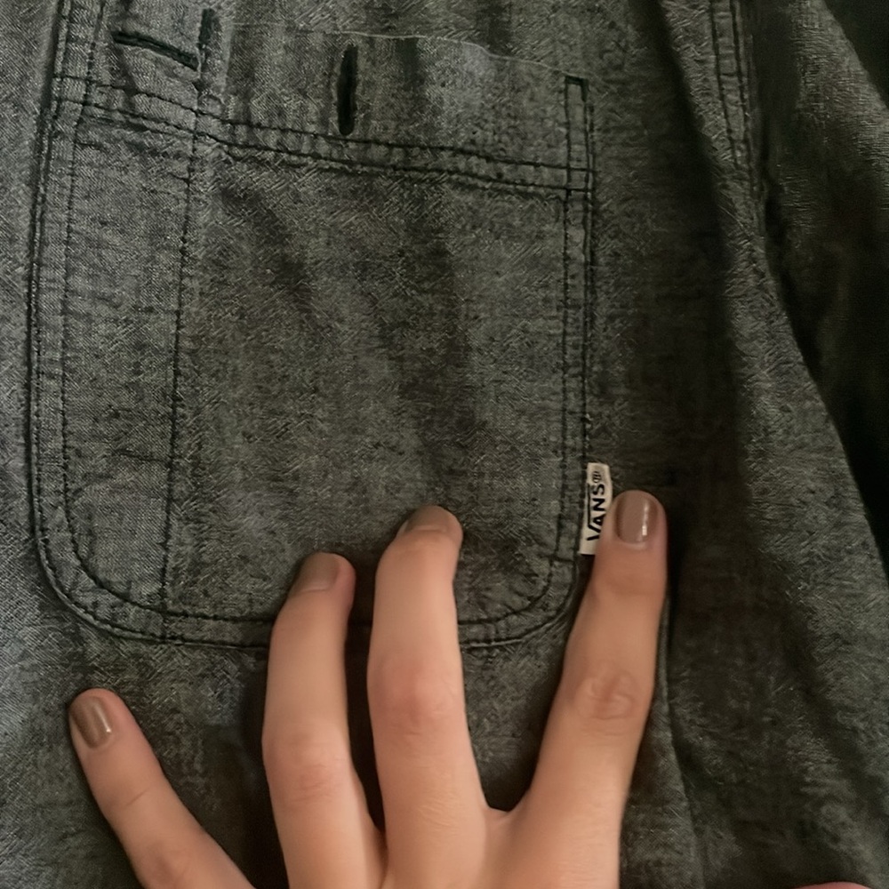 VANS men button down size L - Picture 2 of 4